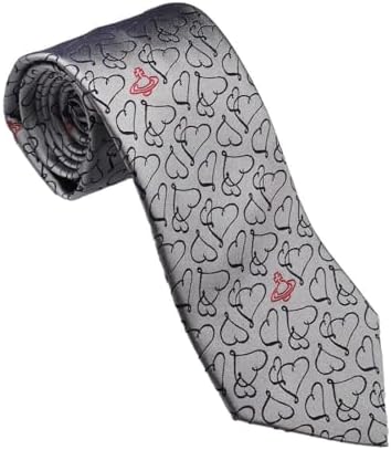 Amazon | [ヴィヴィアンウエストウッド] ネクタイ シルバー系 81050004